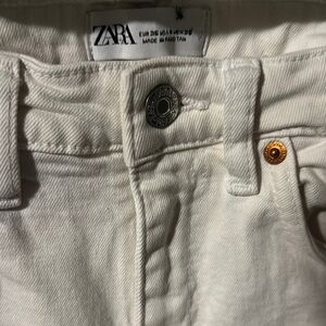 Zara Cream Women's Jeans